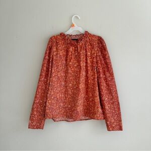 House of Harlow 1960 Nicole Richie Floral Wallis Top Women’s S